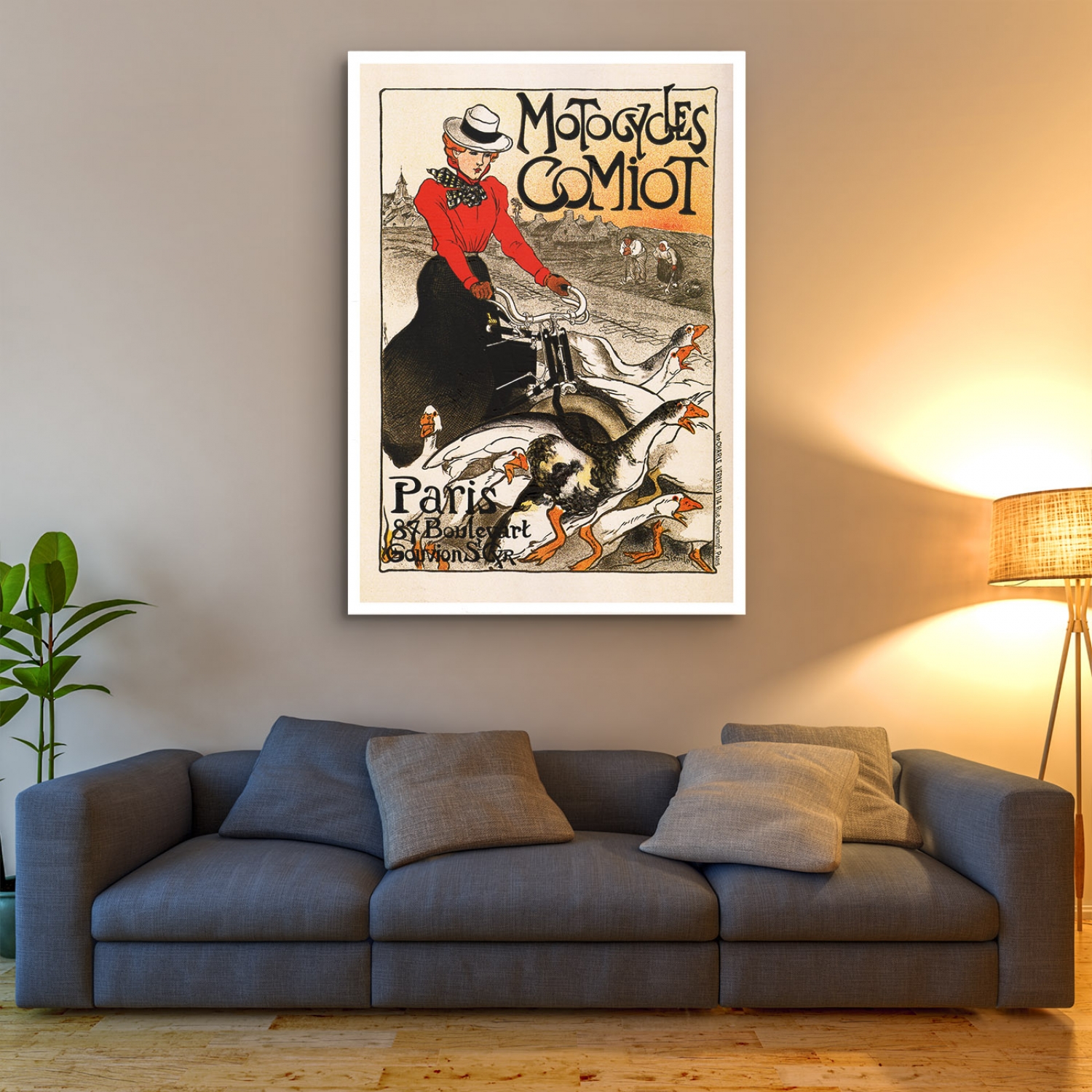 Purchase the 'Motorcycles Comiot' Poster Online | Just Posters