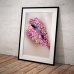 Abstract Art - Sweet Lolly Lips Poster