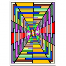 Abstract Art - Psychedelic Passage Poster