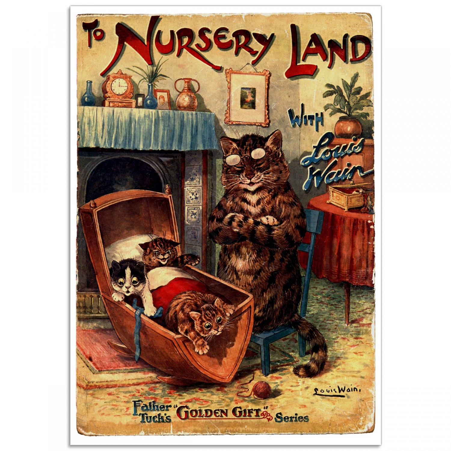 louis wain art book