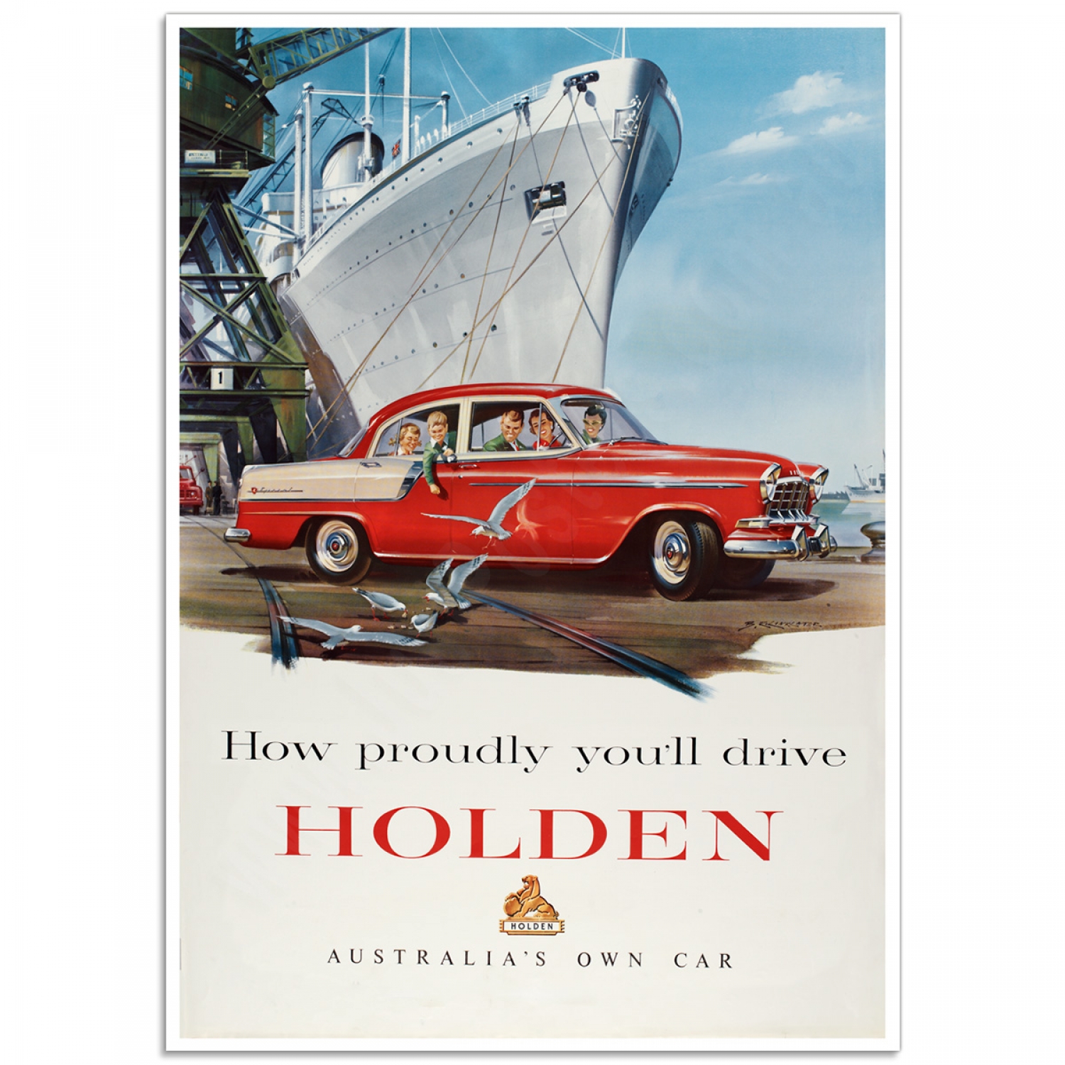 Holden FC Series, Auto Poster