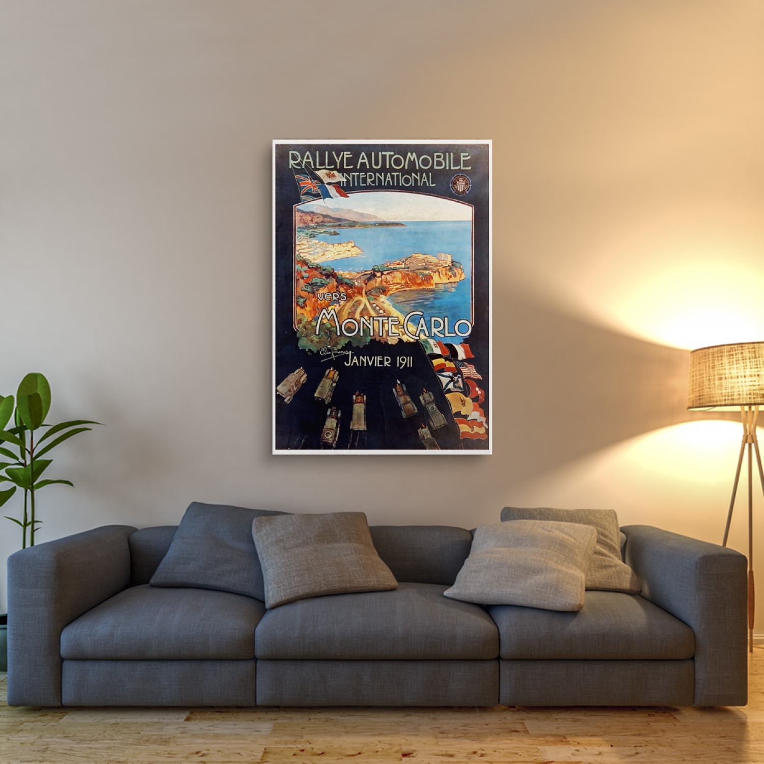Monte-Carlo 1911 - Vintage Poster | Just Posters