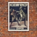 Russian Circus Poster - Kangaroo Boxer