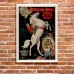 Circus Poster - Ringling Brothers, Madam Ada and Jupiter