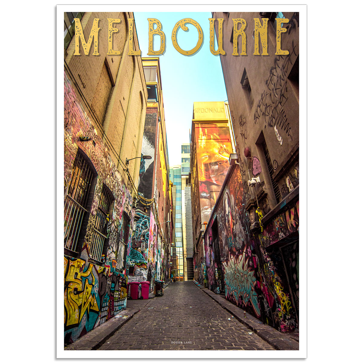 Hosier Lane Melbourne - Australian  Street Art