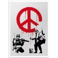Street Art Poster - CND Soldiers