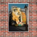 Street Art Poster - Dali, Centre Pompidou