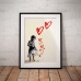 Street Art Poster - Padua Love Child
