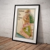 Melbourne Map Poster - To the beaches, St. Kilda and Sth Melb