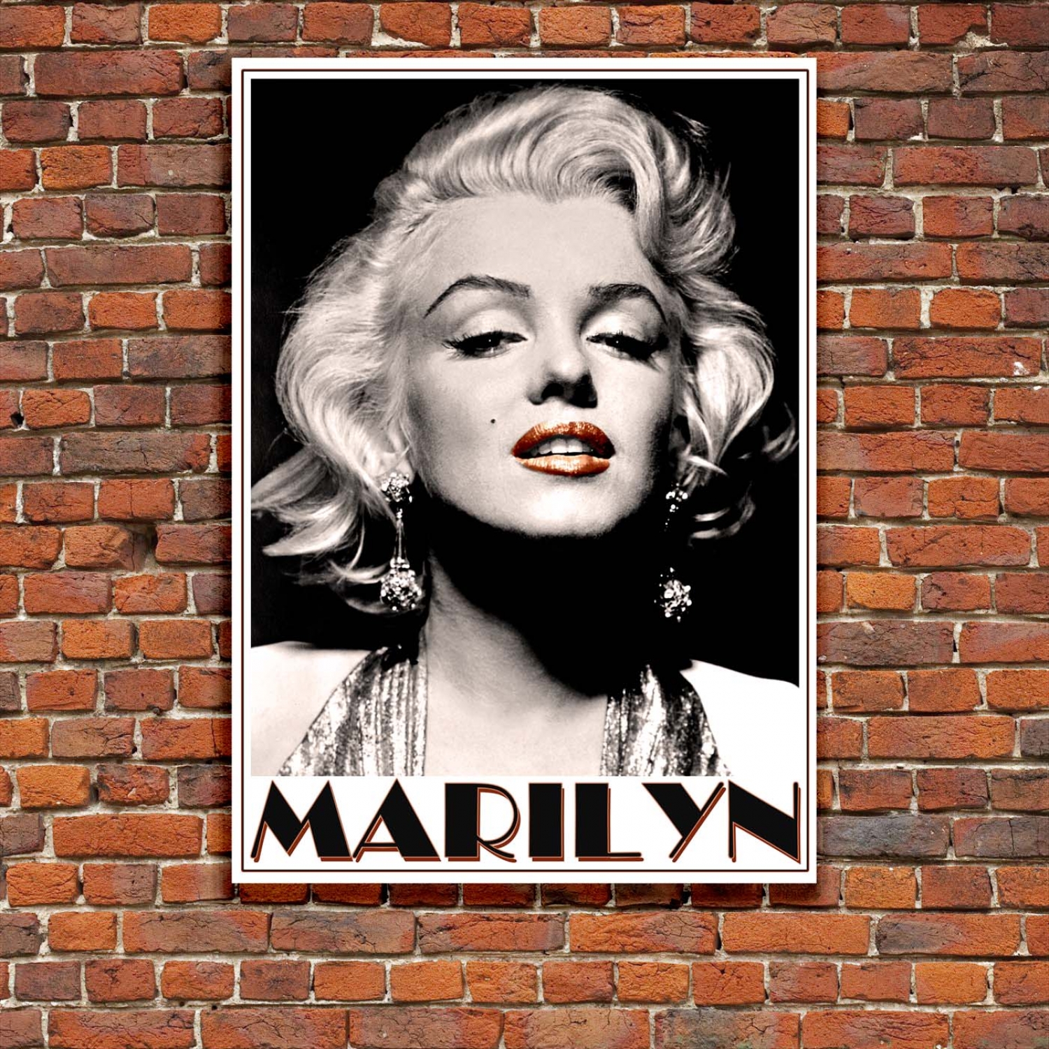 Marilyn Portrait | Hollywood Star Photographic Poster | Just Posters