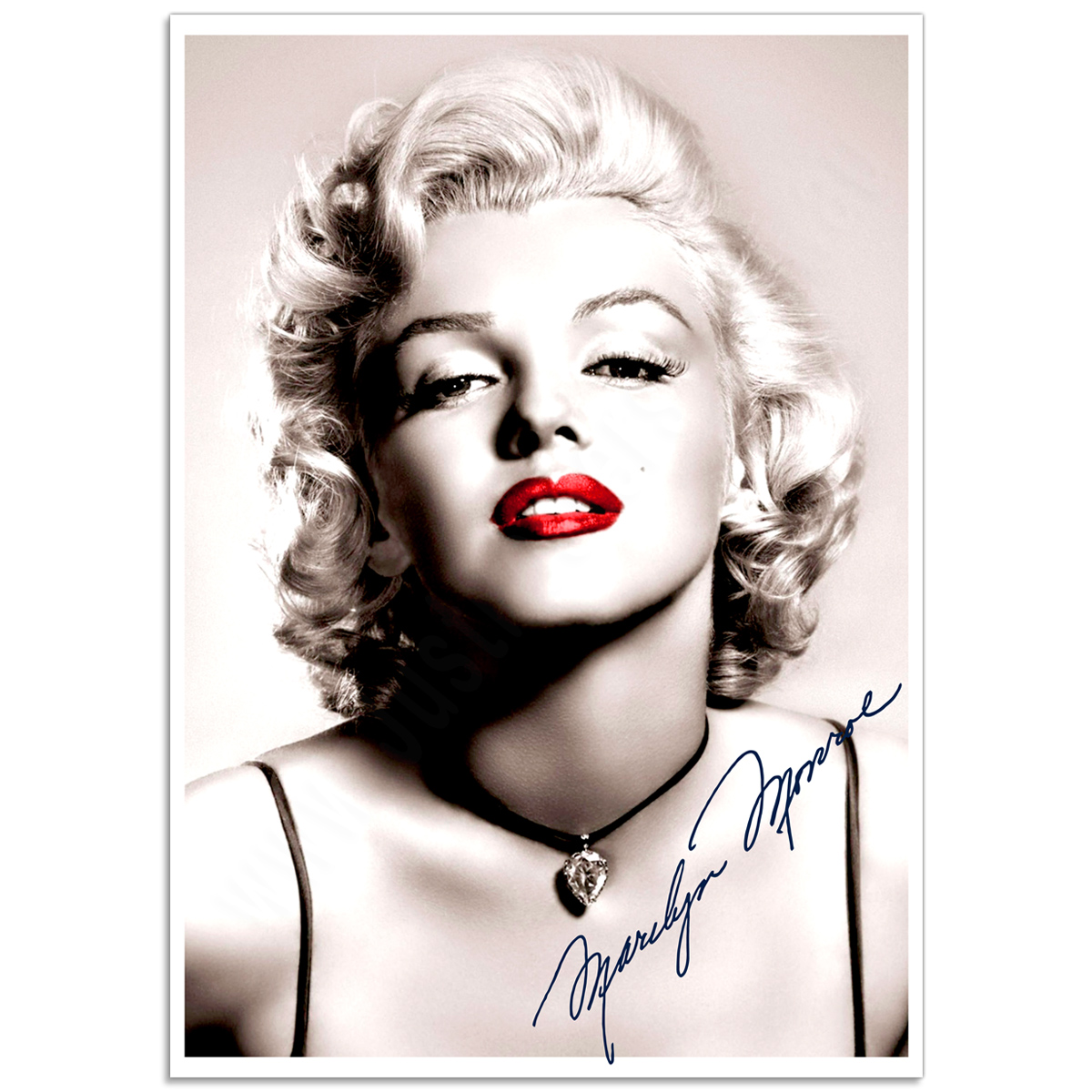 Marilyn Monroe signed Photograph | Hollywood Star Photographic Poster ...