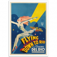 Flying Down to Rio - Dutch Film Poster
