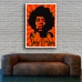 People Poster - Psychedelic Jimi Hendrix