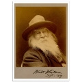 People Poster - Photograph of Walt Whitman 1887