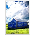 Photographic Poster - Farm Shed Sign
