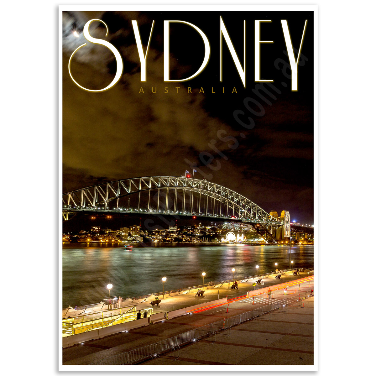 Australian Poster -  Sydney Harbour Bridge