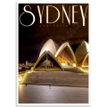Australian Poster - Sydney Opera House by Night
