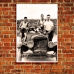Australian Photographic Poster - Mates in a Model-T Ford