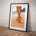 Photographic Poster - Barefoot on the Beach