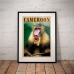 Wildlife Photographic Poster - Cameroon Mandrill