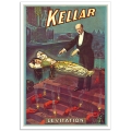 Vintage Theatrical Poster - Kellar Levitation