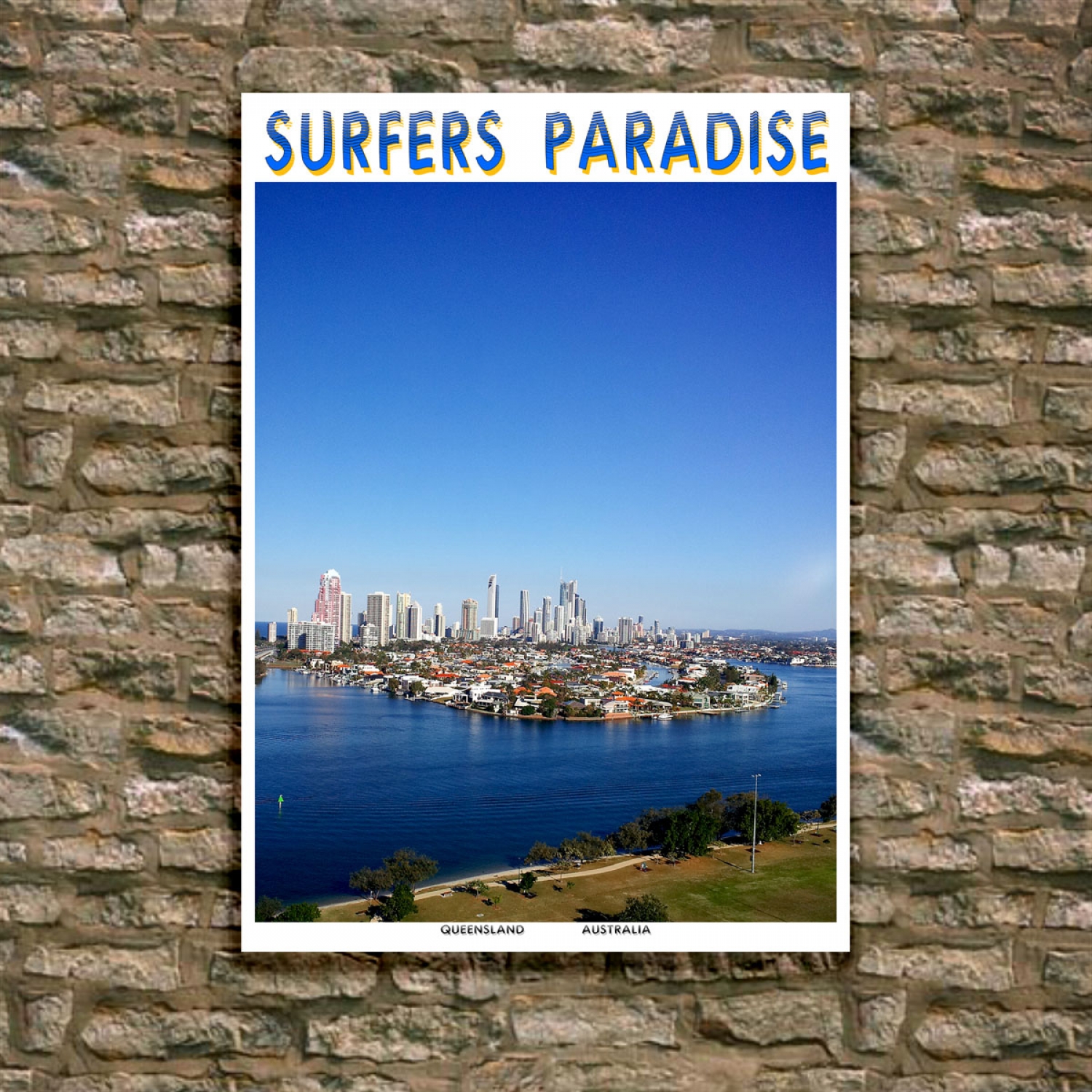 Poster Surfers Paradise