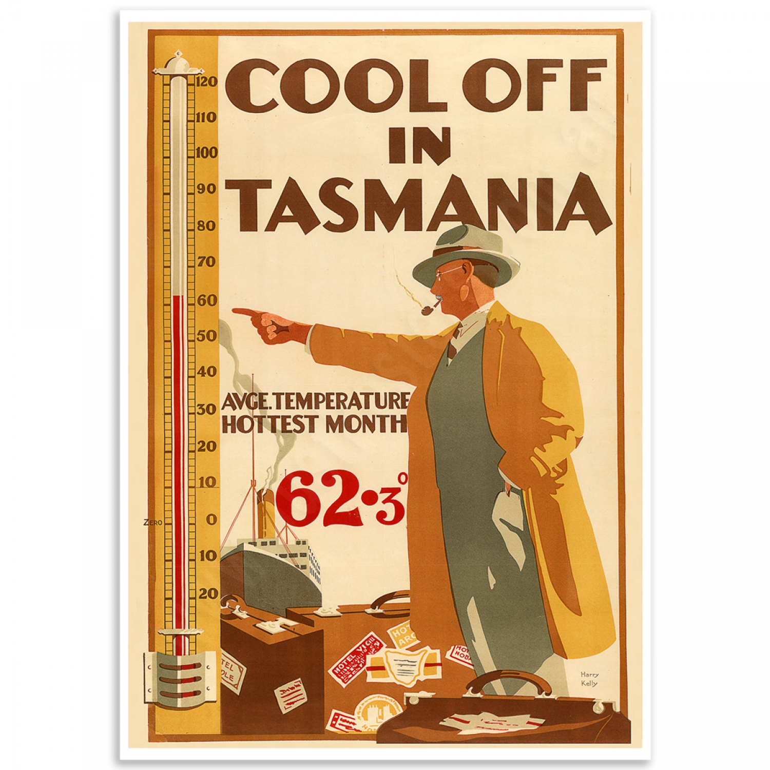 Australia Tasmania Vintage Postcard 