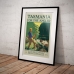 Vintage Travel Poster - Tasmania for the Angler