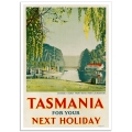 Vintage Travel Poster - Launceston, Tasmania for Your Next Holiday