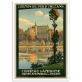 Vintage Travel Poster - Paris - Orleans Railway
