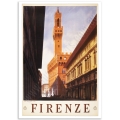 Vintage Travel Poster - Firenze