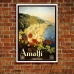Vintage Travel Poster - Amalfi Coast