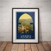 Vintage Travel Poster - Assisi
