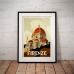 Vintage Travel Poster - Firenze Cathedral