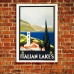 Vintage Travel Poster - Italian Lakes