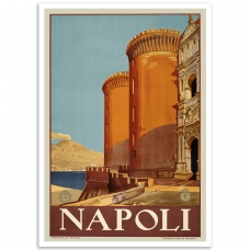 Vintage Travel Poster - Napoli