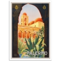 Vintage Travel Poster - Palermo