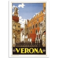 Vintage Travel Poster - Verona