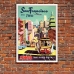 Vintage Travel Poster - San Francisco Via TWA