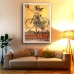 Vintage French Promotional Poster - Cycles Clement Paris