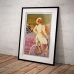 Vintage French Bicycle Poster - Usines Delin Bicycles