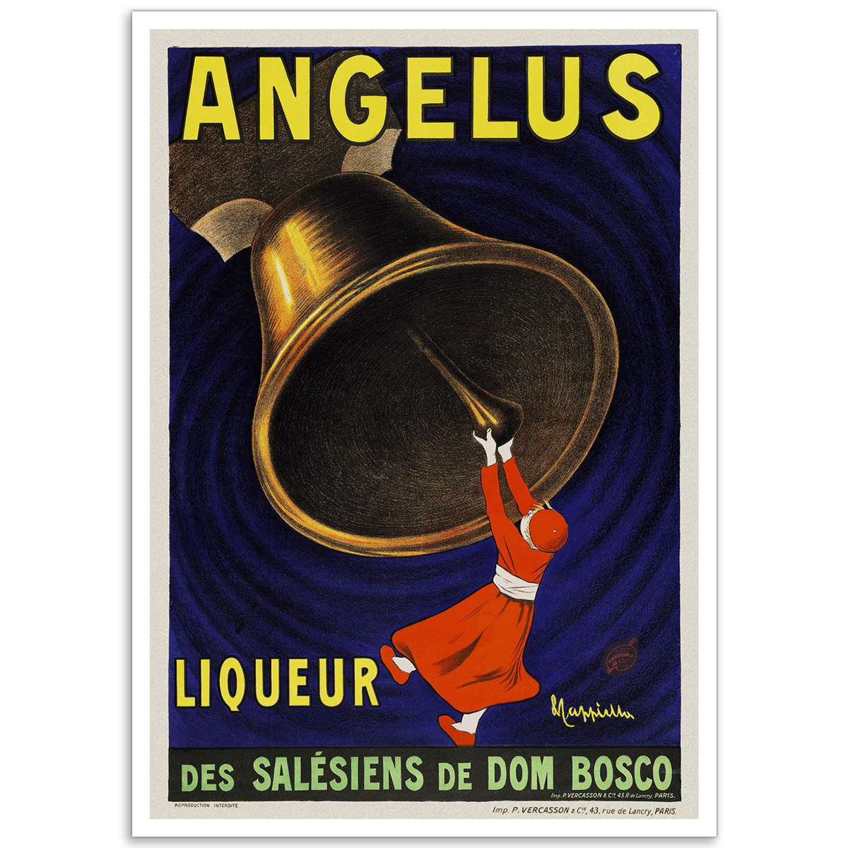 Angelus Liqueur - Vintage French Promotional Poster