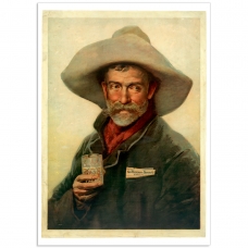 Vintage American Promotional Poster - Wiedemann's Beer 